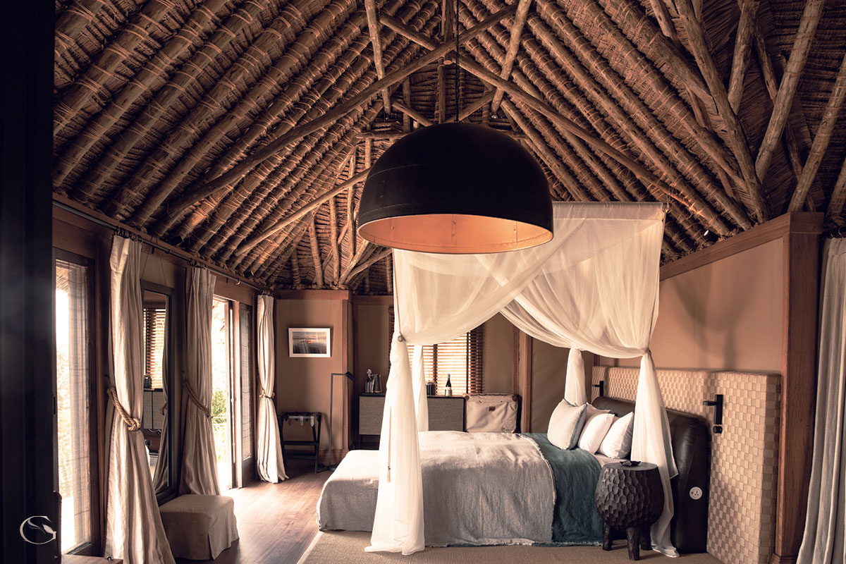 All bedrooms overlook the plains at Segera - LuxurySafariLodges.com