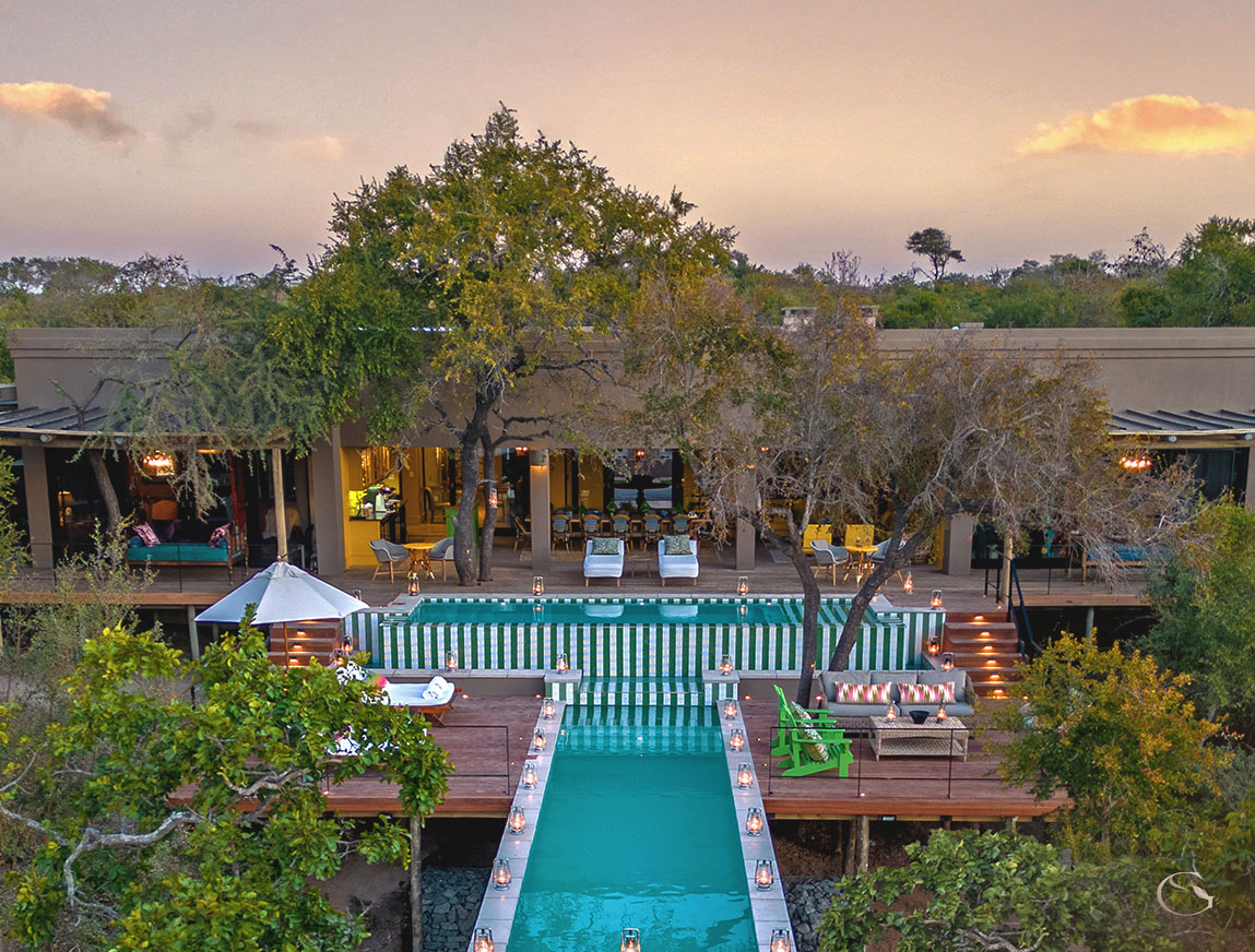 Africa House Private Villa at Royal Malewane Guided Safaris® LuxurySafariLodges.com