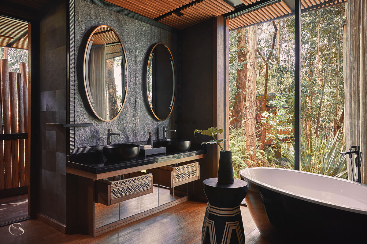 Bathroom at One&Only Gorilla's Nest