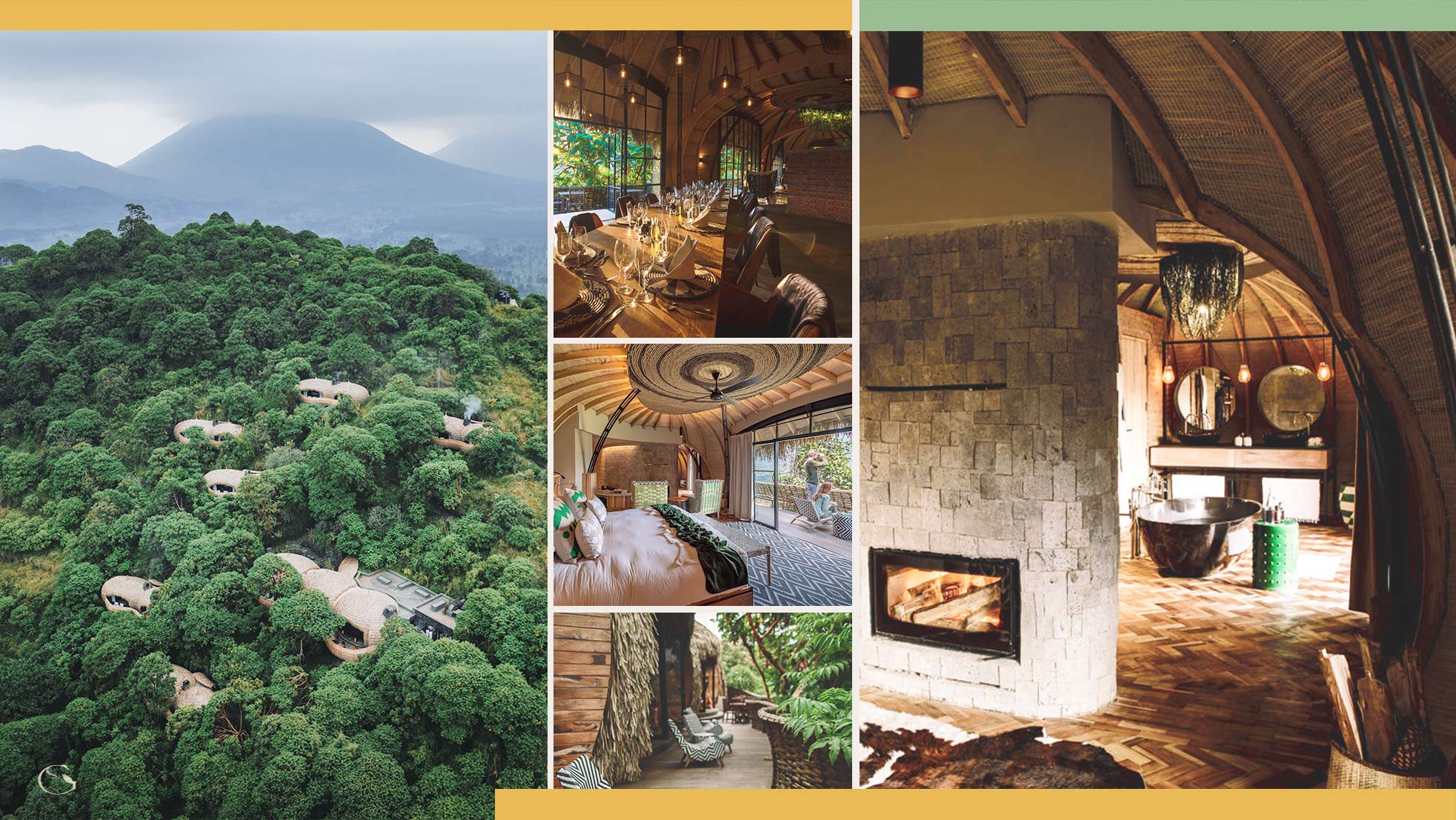 Guided Safaris® Bisate Lodge LuxurySafariLodges.com