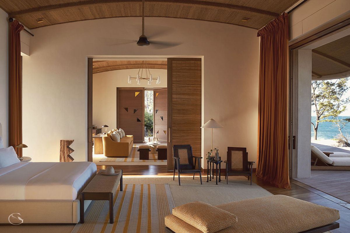 Kisawa Bedrooms • Kisawa Mozambique LuxurySafariLodges.com