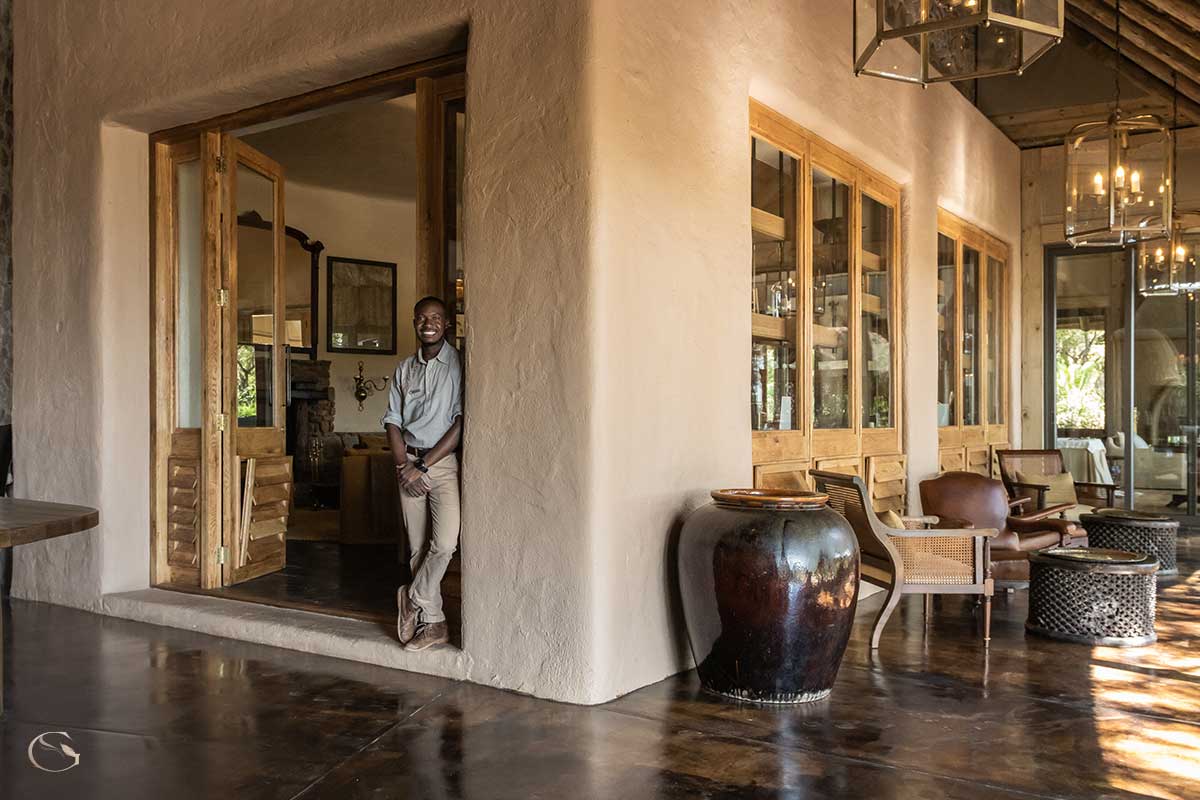 Main Lodge area at Singita Ebony • LuxurySafariLodges.com